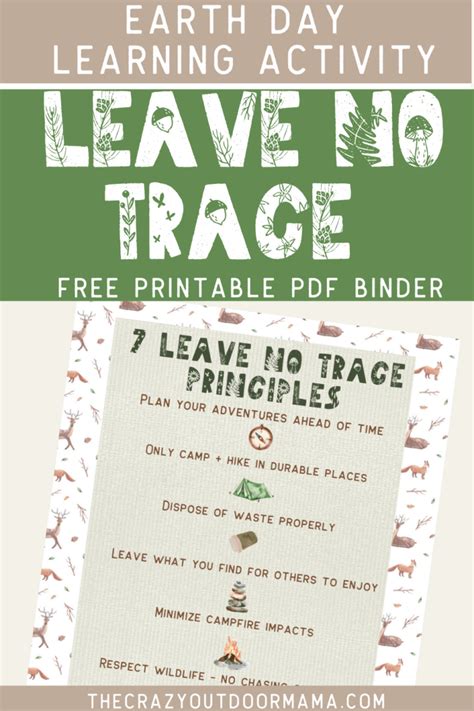 Leave No Trace Principles For Backpacking And Camping Free Pdf