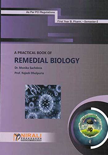 A Practical Book Of Remedial Biology Ebook Dr Sachdeva Monika Prof