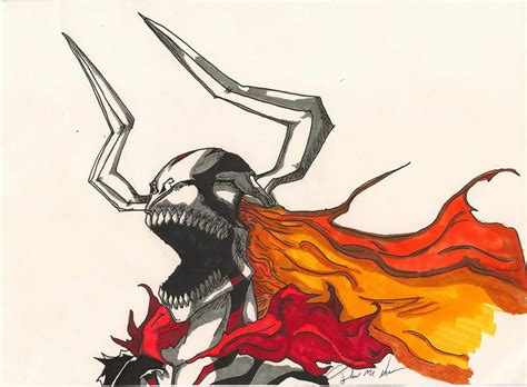 Angry Hollow Ichigo By Dw Kaz 2y5 On Deviantart