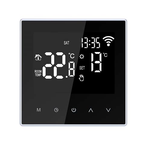 Wi Fi Smart Thermostat Digital Temperature Controller APP Control Weekly Circulation