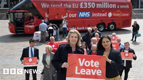 EU Referendum The Politics Behind The 350m Figure BBC News