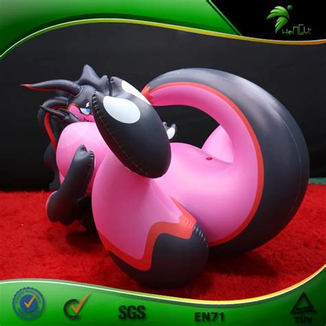 Hongyi Custom Design 25m Inflatable Pink Goodra Inflatable Love Doll