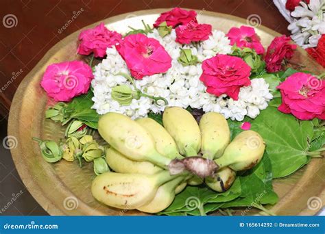 Pooja Offerings Stock Photo Image Of Flowers Offerings 165614292