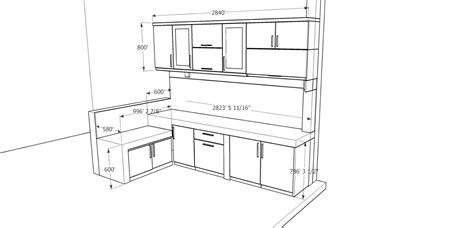 Ukuran Standar Kitchen Set Minimalis Imagesee