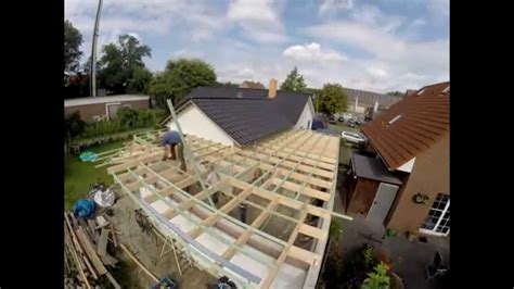 Grundsätzlich besitzen begrünte dächer folgenden aufbau von innen nach außen Flachdach errichten auf meiner Garage (Zeitraffer) - YouTube