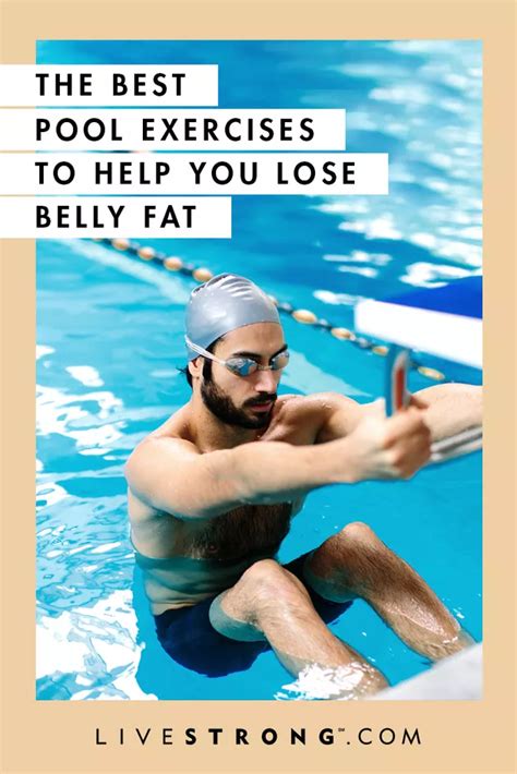 Want To Burn Belly Fat Jump In The Pool And Try These Exercises Pool Workout