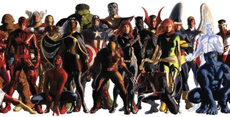 Marvel Unveils 60th Anniversary Covers For Avengers And X Men By Alex