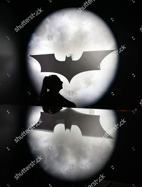 Batman Batsignal Searchlight Logo Editorial Stock Photo Stock Image