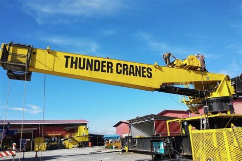 Maeda mini cranes made in japan are sold throughout the world. Thunder Cranes Wins Chevron Contract - Drillers