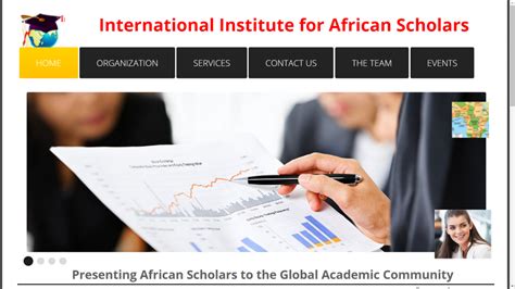 International Institute For African Scholars Presenting African