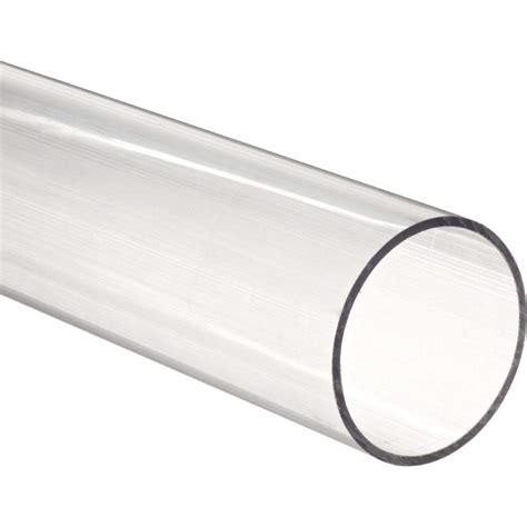 Industrial And Scientific 44 Polycarbonate Round Tube 4 Id X 4 14 Od X 1