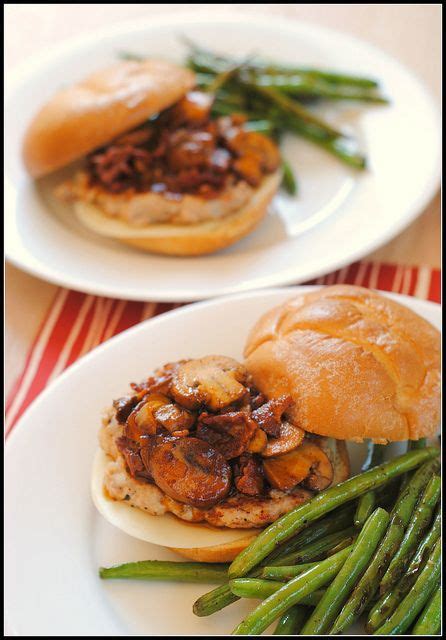 Homemade crock pot chicken marsala. chickenmarsalaburger1 by preventionrd, via Flickr | Delish ...