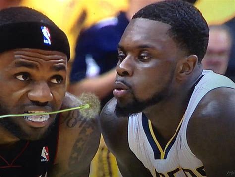 Image 765368 Lance Stephenson Blowing In Lebron James Ear Know