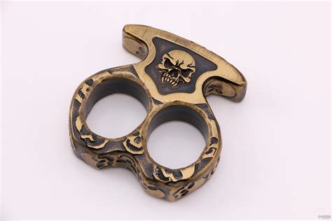 Engraved Custom Brass Knuckles Arizona Custom Knives