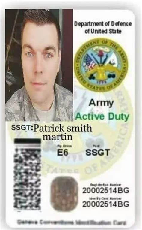 Fake Military Id Cards Created By Military Romance