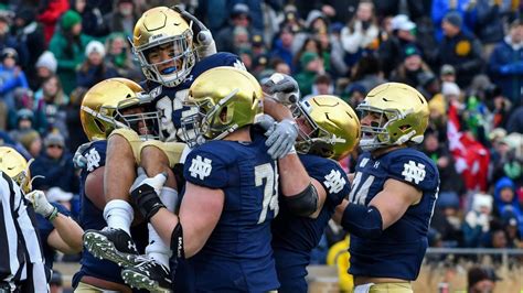 2019 Notre Dame Football Schedule Dates Times Opponents Results