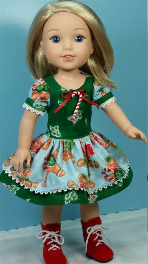 Wellie Wisher Holiday Fancy Christmas Dress American Made To Etsy