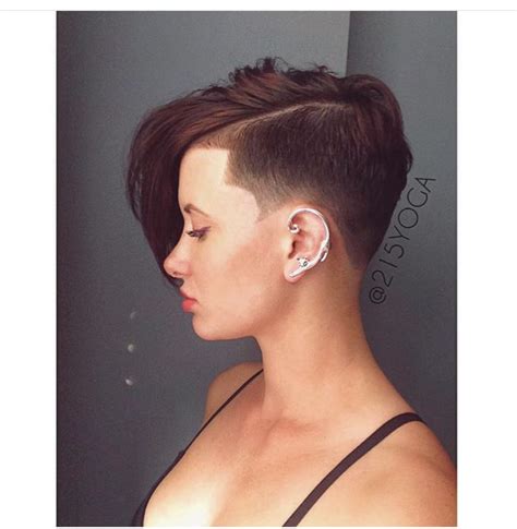 Pixie Haircut With Shaved Sides Hairstyles Ideas Pinterest Intended