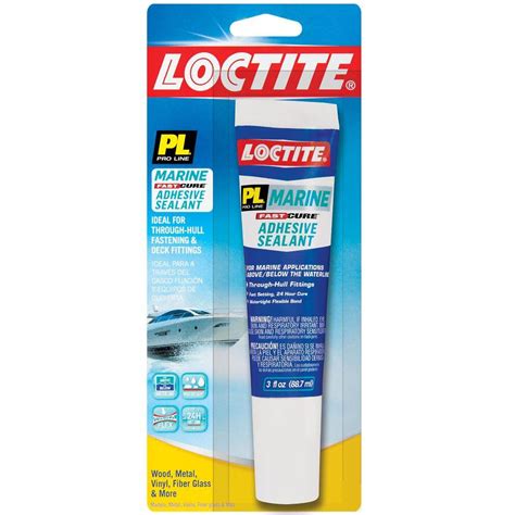 Loctite Pl Marine Fast Cure Adhesive Sealant Carton Of 12