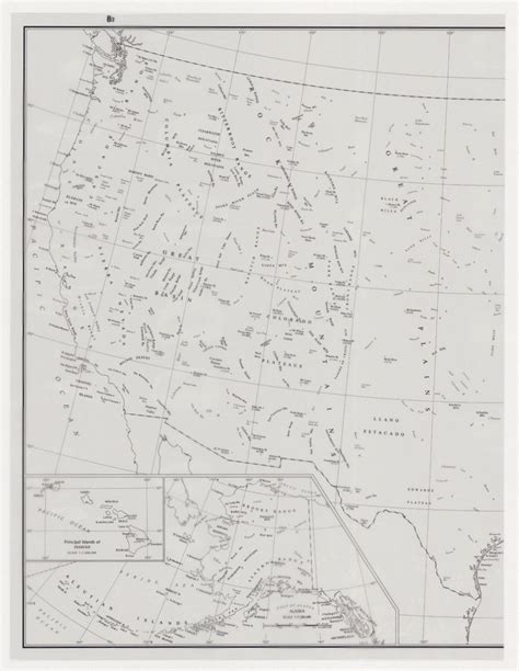 Physical Names West Half David Rumsey Historical Map Collection