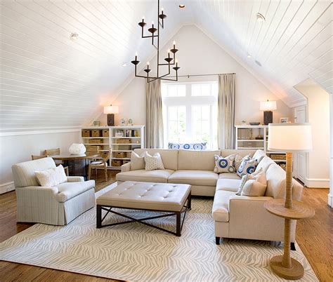 Less an attic and more like a second (or third) floor! 39+ Attic Living Rooms That Really Are The Best - Adorable ...