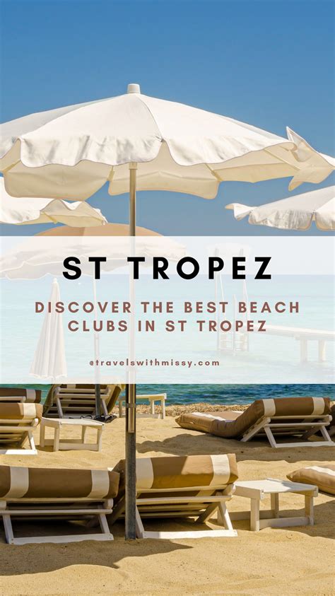 The Unmissable Beach Clubs In St Tropez In Artofit