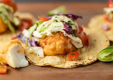 Baja Style Battered Fish Tacos Recipe Cart