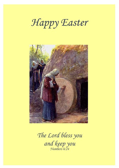 Easter Religious Cards Ea79 Pack Of 25 4 Designs