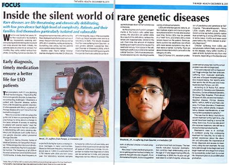 Inside The Silent World Of Rare Genetic Disease The Week Prasanna