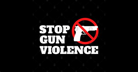 Stop Gun Violence Stop Gun Violence Sticker Teepublic