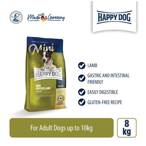 Happy Dog Supreme Mini Neuseeland 8kg Shopee Malaysia