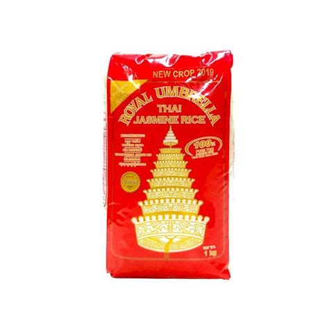 Royal Umbrella Thai Hom Mali Rice 1kg Kiasu Mart