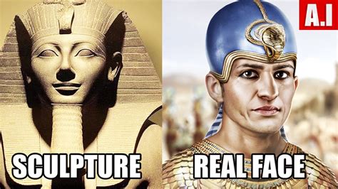 What Famous Pharaohs Looked Like When They Were Alive Facial Reconstruction Youtube