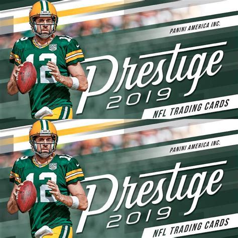 2019 Panini Prestige Football Checklist Nfl Set Info Boxes Date
