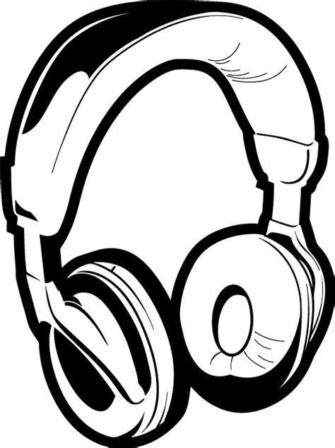 Transparent Background Headphone Logo Png Clip Art Library