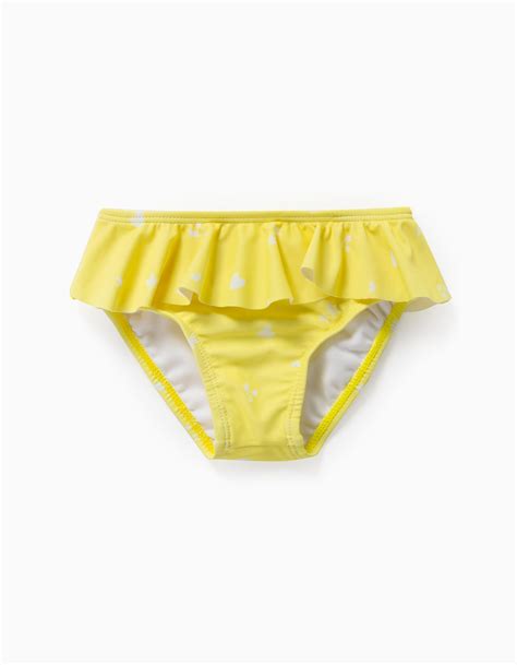 Bañador Culetín Para Bebé Niña Amarillo Zippy Online España