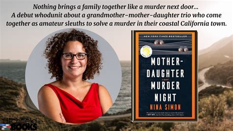 Ny Times Bestselling Author Nina Simon Mother Daughter Murder Night Litchfield Books Event