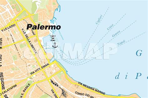 Mappa Di Palermo Pdf E Tiff Per La Stampa Edimap