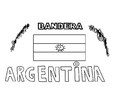 Dibujo De Argentina Para Colorear Dibujos Net