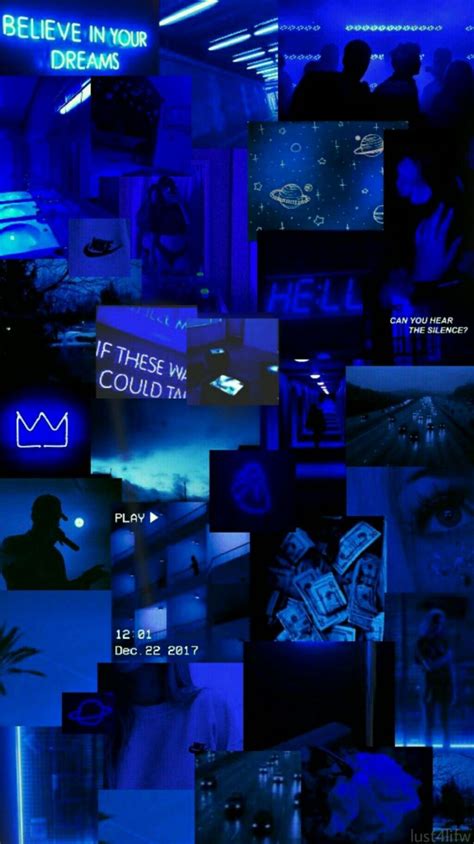 35 Dark Blue Aesthetic Tumblr Android Iphone Desktop Hd