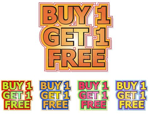 Buy 1 Get 1 Free Stock Vector Illustration Of Sale Poster 16067743