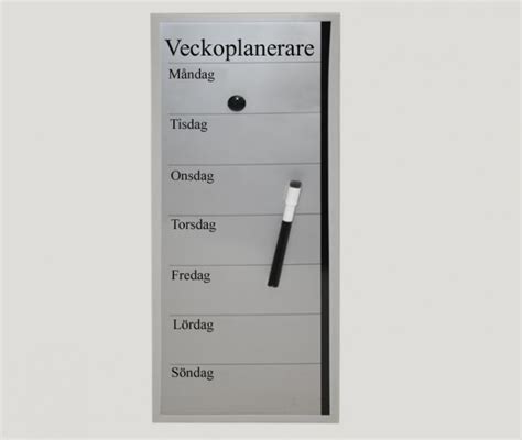 Klä Om Möbler Veckoplanering Whiteboard