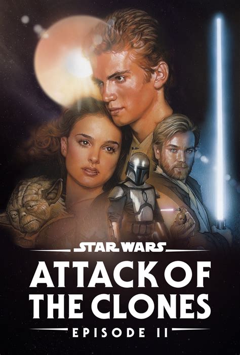 Star Wars Attack Of The Clones Disney Plus Poster Future Of The Force