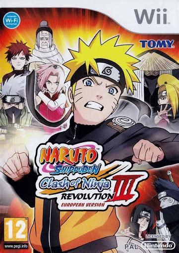 Naruto Shippuden Clash Of Ninja Revolution 3 Prices Pal Wii Compare