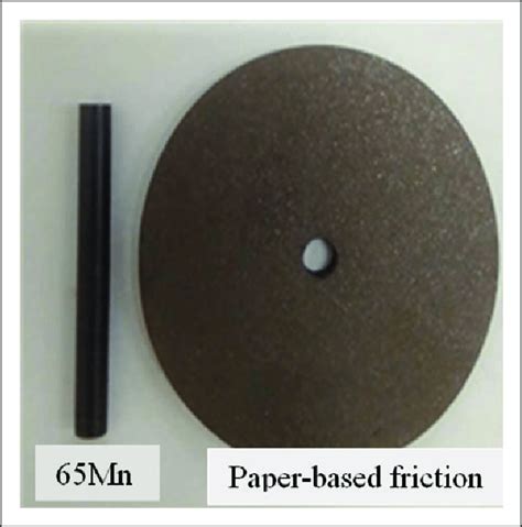 Pin And Friction Discs Download Scientific Diagram