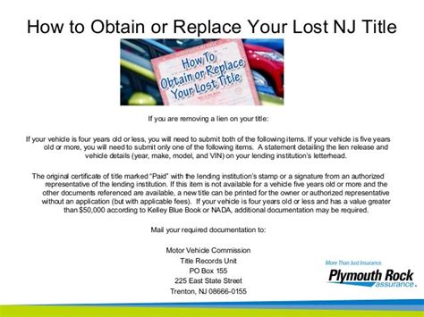 How To Obtain Or Replace Your Lost Title
