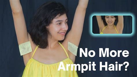 finally removing my armpit hair youtube