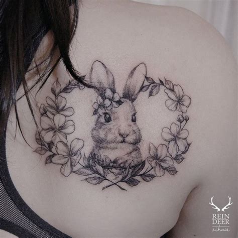 345 Best Rabbit Tattoo Ideas Images On Pinterest