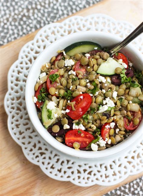 Amanda K By The Bay Balsamic And Feta Lentil Salad