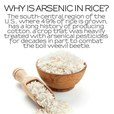 is arsenic in rice research has found alarming levels of this toxin in all types of rice see